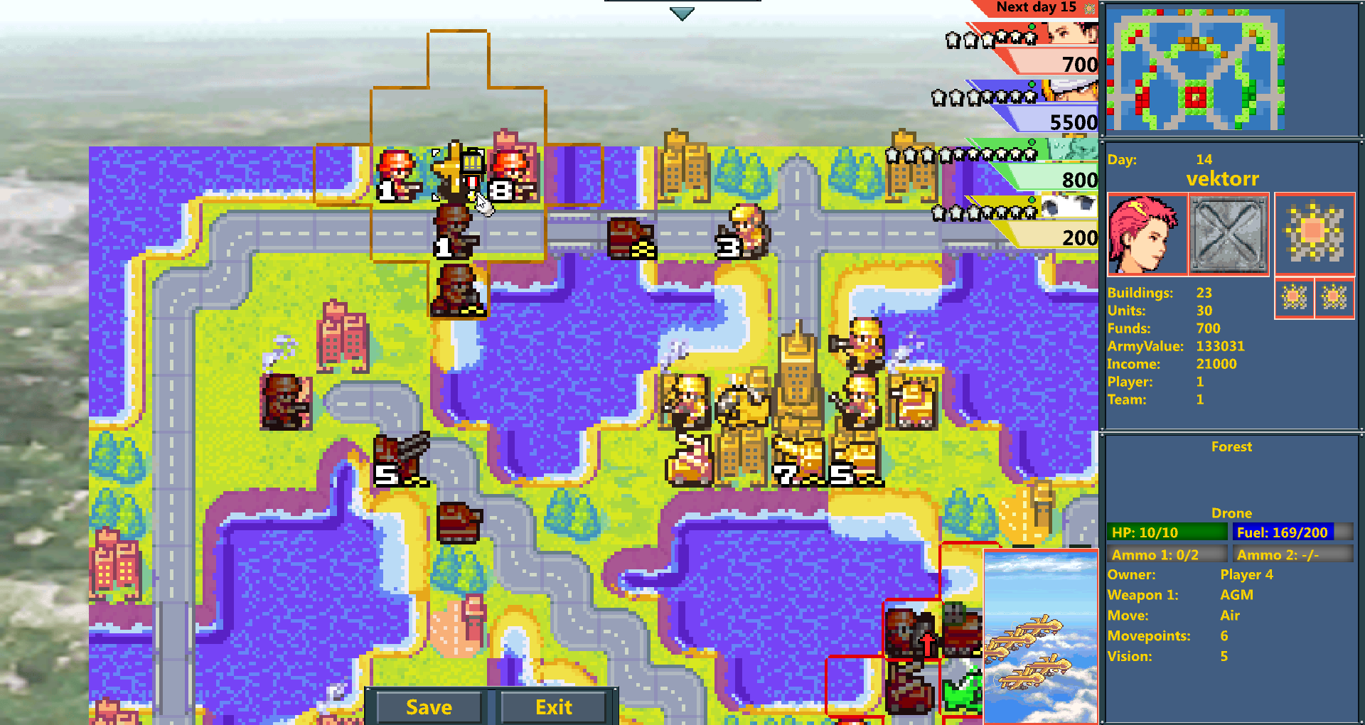 Commander Wars Screenshot 2